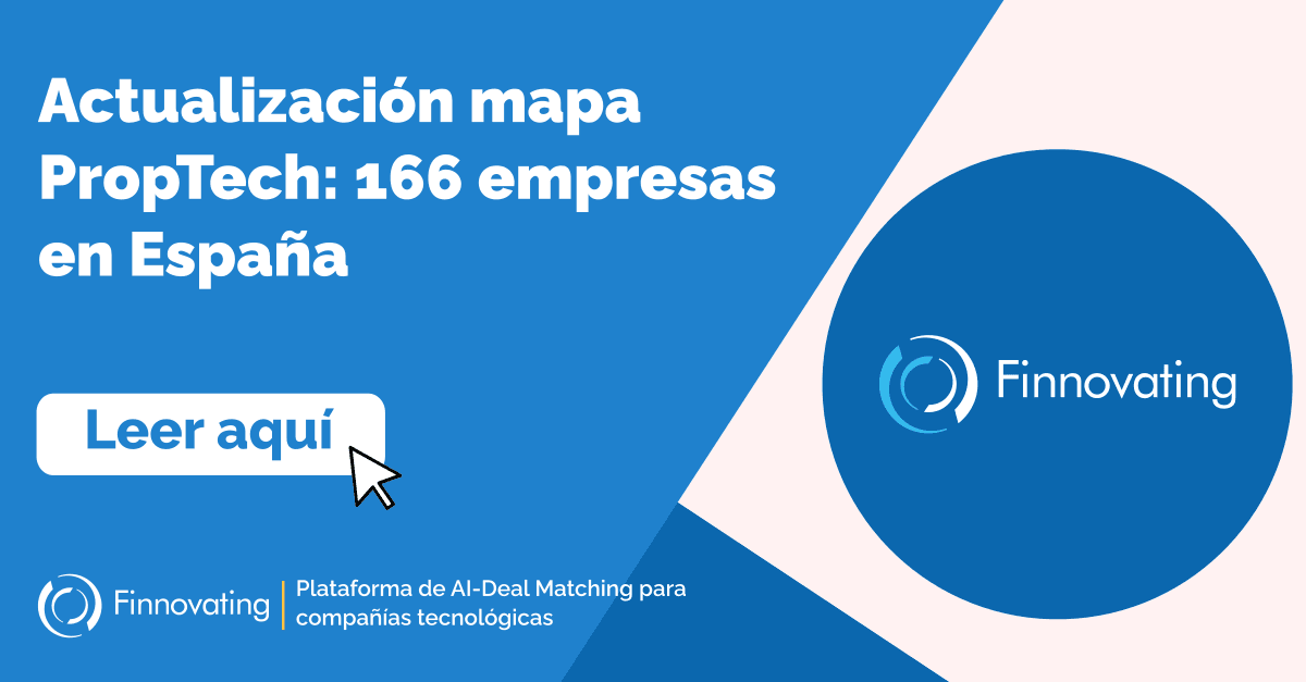 Actualización mapa PropTech: 166 empresas en España